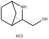 {2-azabicyclo[2.2.1]heptan-3-yl}methanol hydrochloride, Mixture of diastereomers 구조식 이미지