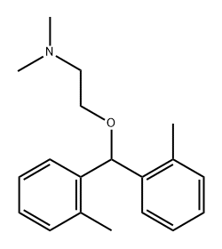 Methyl orphenadrine Structure