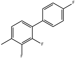 2,3,4'-Trifluoro-4-methyl-1,1'-biphenyl 구조식 이미지
