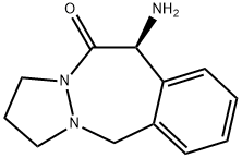 (S)-10-Amino-2,3,5,10-tetrahydrobenzo[d]pyrazolo[1,2-a][1,2]diazepin-11(1H)-one Structure