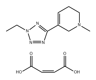 Alvameline maleate Structure