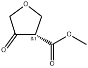 (S)-Methyl 4-oxotetrahydrofuran-3-carboxylate Structure