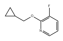 2-(cyclopropylmethoxy)-3-fluoropyridine Structure