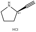 (R)-2-ethynylpyrrolidine hydrochloride 구조식 이미지