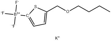 potassium (5-(butoxymethyl)thiophen-2-yl)trifluoroborate Structure