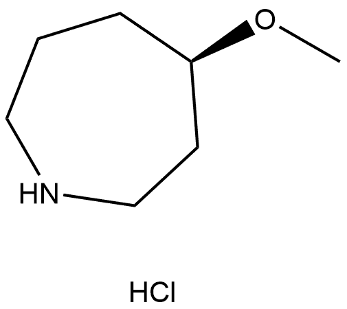 (R)-4-Methoxy-azepane hydrochloride Structure