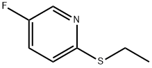 2-(Ethylthio)-5-fluoropyridine Structure