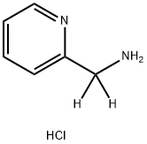 2-Pyridinemethan-α,α-d2-amine, hydrochloride (1:1) Structure