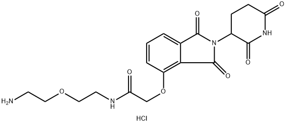 Thalidomide-linker 13 Structure