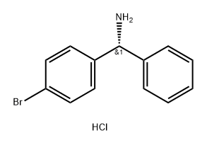 (R)-(4-Bromophenyl)(phenyl)methanamine hydrochloride Structure