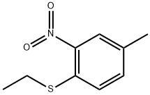 ethyl(4-methyl-2-nitrophenyl)sulfane 구조식 이미지