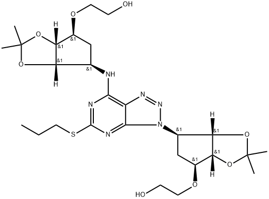 Ticagrelor Related Compound Structure