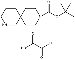 Tert-Butyl2,9-Diazaspiro[5.5]Undecane-9-Carboxylate Oxalate* Structure
