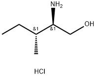 1-Pentanol, 2-amino-3-methyl-, hydrochloride (1:1), (2R,3R)-rel- Structure