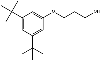 3-[3,5-Bis(1,1-dimethylethyl)phenoxy]-1-propanol Structure