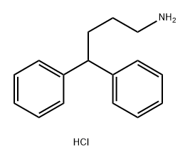 4,4-Diphenylbutylamine (hydrochloride) Structure