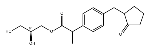 Loxoprofen sodium related Compound 2 Structure