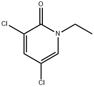 3,5-dichloro-1-ethylpyridin-2(1H)-one Structure