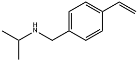 N-(1-methylethyl)-4-(ethenyl)benzenemethanamine Structure