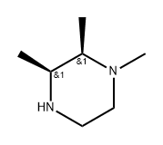 cis-1,2,3-trimethylpiperazine Structure