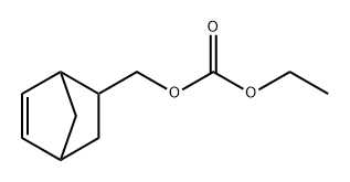 Carbonic acid, bicyclo[2.2.1]hept-5-en-2-ylmethyl ethyl ester, homopolymer (9CI) Structure