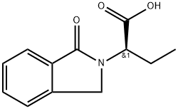 (R)-2-(1-oxoisoindolin-2-yl)butanoic acid Structure