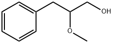 Benzenepropanol, β-methoxy- Structure