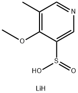 lithium(1+) ion 4-methoxy-5-methylpyridine-3-sulfinate Structure