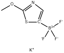 Potassium trifluoro(2-methoxy-1,3-thiazol-5-yl)boranuide Structure