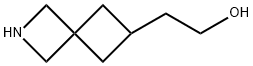 2-(2-Azaspiro[3.3]heptan-6-yl)ethan-1-ol 구조식 이미지