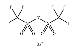 barium bis(trifluoromethylsulfonyl)imide Structure