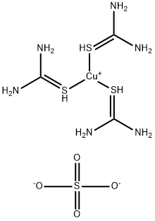 copper(I)-tris(thiourea) Structure