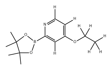 4-(Ethoxypyridine-d8)-2-boronic acid pinacol ester Structure
