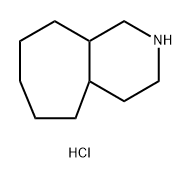 decahydro-1H-cyclohepta[c]pyridine hydrochloride Structure