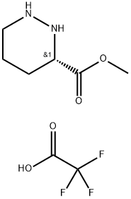 Methyl (S)-hexahydropyridazine-3-carboxylate bis(2,2,2-trifluoroacetate) Structure