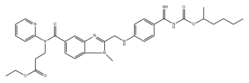 Dabigatran iMpurity K 구조식 이미지