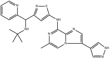 Aurora inhibitor 1 구조식 이미지