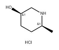 (3R,6S)-6-Methylpiperidin-3-Ol Hydrochloride(WX601063) Structure