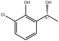 (R)-2-chloro-6-(1-hydroxyethyl)phenol Structure