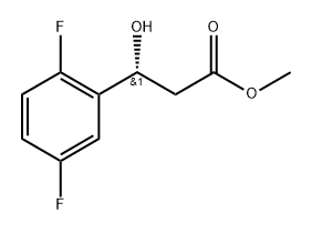 Methyl 3-(2,5-difluorophenyl)-3-hydroxypropanoate Structure