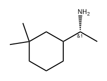 (R)-1-(3,3-dimethylcyclohexyl)ethan-1-amine 구조식 이미지