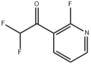 2,2-Difluoro-1-(2-fluoropyridin-3-yl)ethanone Structure