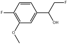 4-Fluoro-α-(fluoromethyl)-3-methoxybenzenemethanol Structure