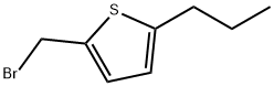 2-(Bromomethyl)-5-propylthiophene Structure