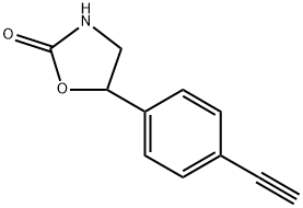 5-(4-Ethynylphenyl)oxazolidin-2-one Structure