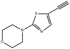 4-(5-Ethynylthiazol-2-yl)morpholine Structure