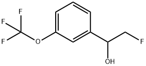 α-(Fluoromethyl)-3-(trifluoromethoxy)benzenemethanol Structure