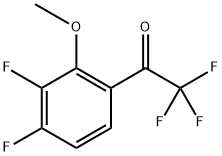 1-(3,4-Difluoro-2-methoxyphenyl)-2,2,2-trifluoroethanone Structure