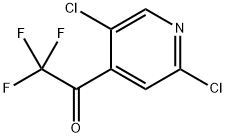 1-(2,5-Dichloropyridin-4-yl)-2,2,2-trifluoroethanone Structure