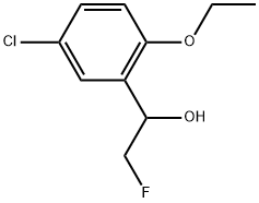 5-Chloro-2-ethoxy-α-(fluoromethyl)benzenemethanol Structure